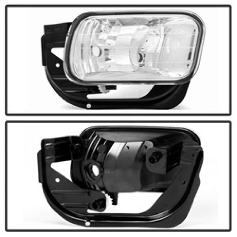 Spyder 09-12 Dodge Ram 1500 OEM Fog Lights w/Metal Bracket &amp; Switch - Clear (FL-DR09-SW-C)