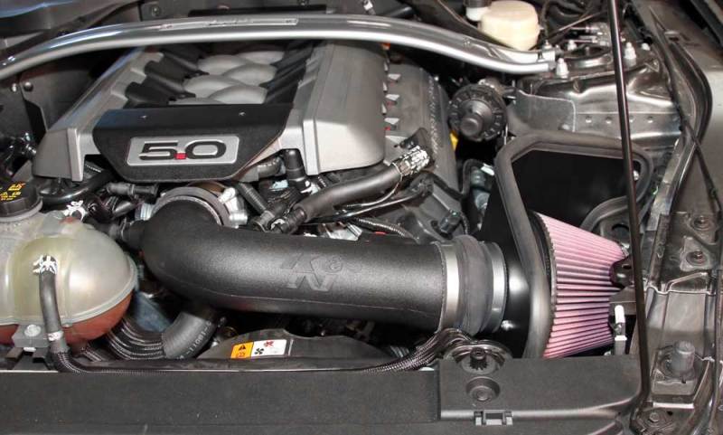 K&amp;N 2015 Ford Mustang GT 5.0L V8 F/I Performance Intake Kit