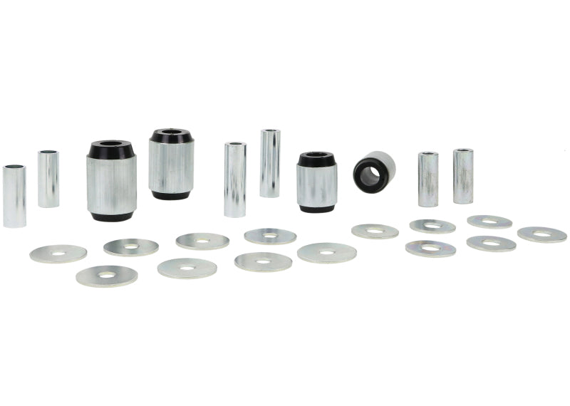 Whiteline Plus 02-09 Lexus GX470 / 06+ Toyota FJ Cruiser Fr C/A - Lwr Inner Front &amp; Rear Bushing Kit - W53312