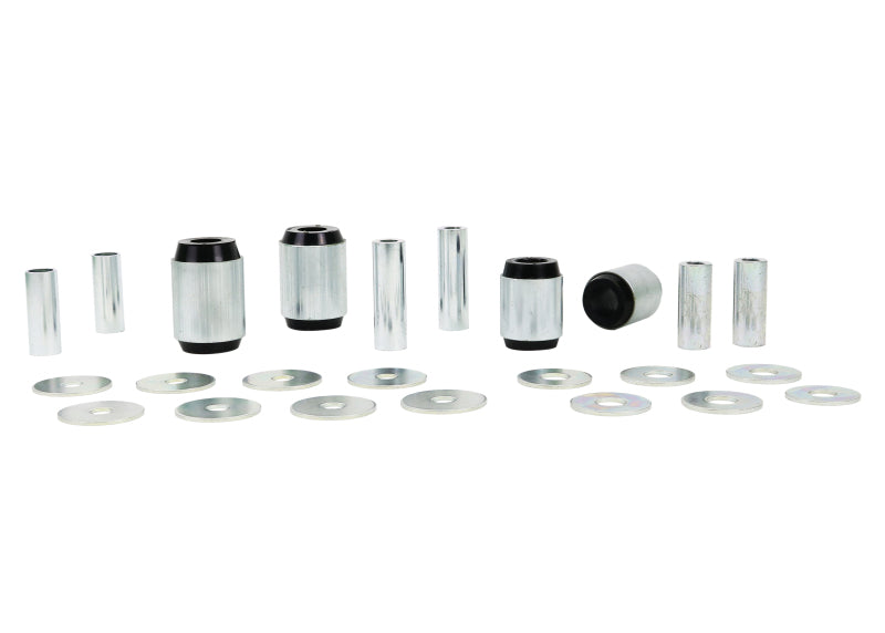 Whiteline Plus 02-09 Lexus GX470 / 06+ Toyota FJ Cruiser Fr C/A - Lwr Inner Front &amp; Rear Bushing Kit - W53312