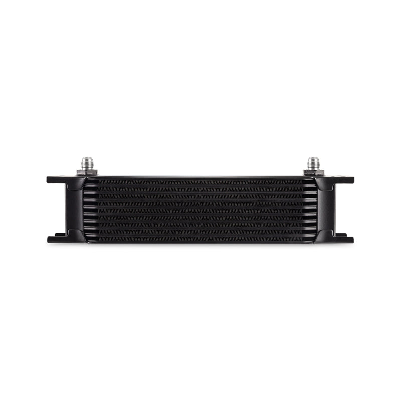 Mishimoto Universal - 6AN 10 Row Oil Cooler - Black - MMOC-10-6BK