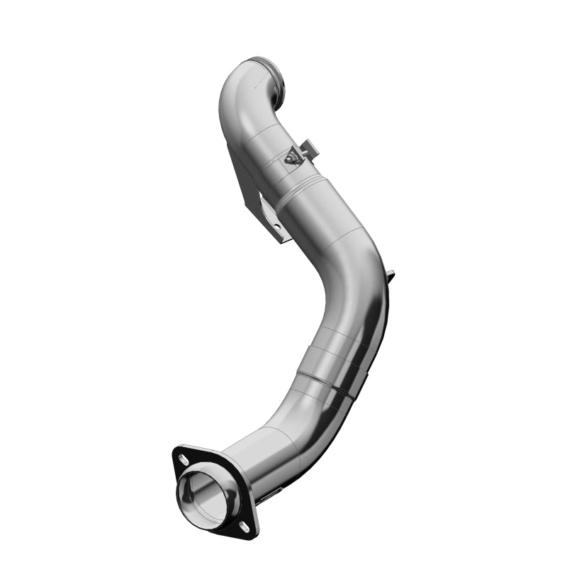 MBRP 2015 Ford 6.7L Powerstroke (Cab &amp; Chassis Only) 4in Turbo Down-Pipe T409 Aluminized - FALCA460