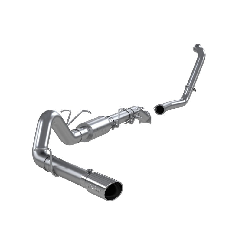 MBRP 2003-2007 Ford F-250/350 6.0L EC/CC Turbo Back Single Side (Stock Cat) - S6206AL