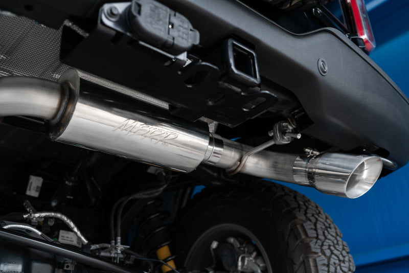 MBRP 2021+ Ford Bronco 2.3L/2.7L EcoBoost 3in Aluminized Steel Catback Exhaust - S5235AL