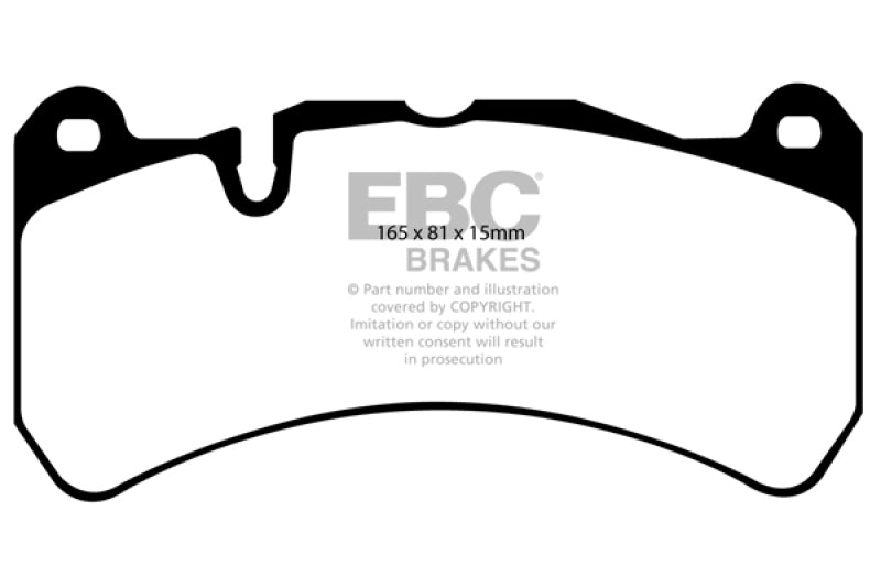 EBC 07-08 Ferrari 430 Scuderia 4.3 Bluestuff Front Brake Pads - DP51591NDX