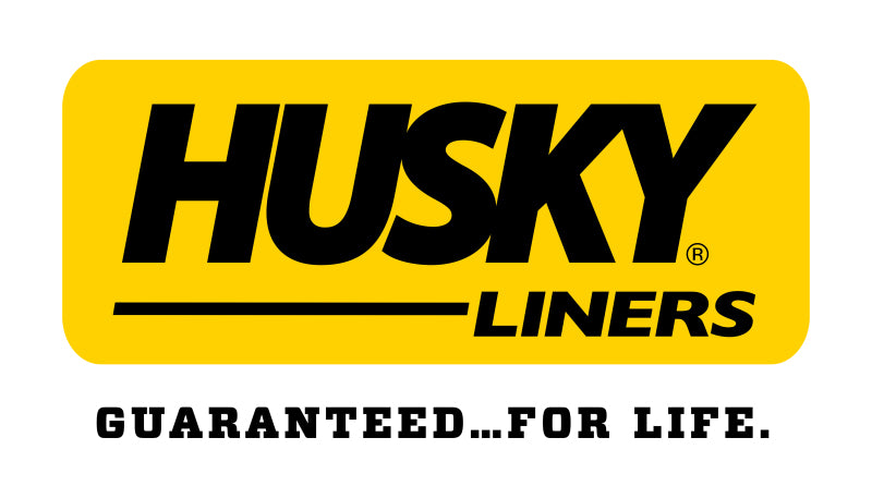 Husky Liners 2014 Toyota Tundra Double Cab Pickup WeatherBeater Black Front &amp; 2nd Seat Floor Liners