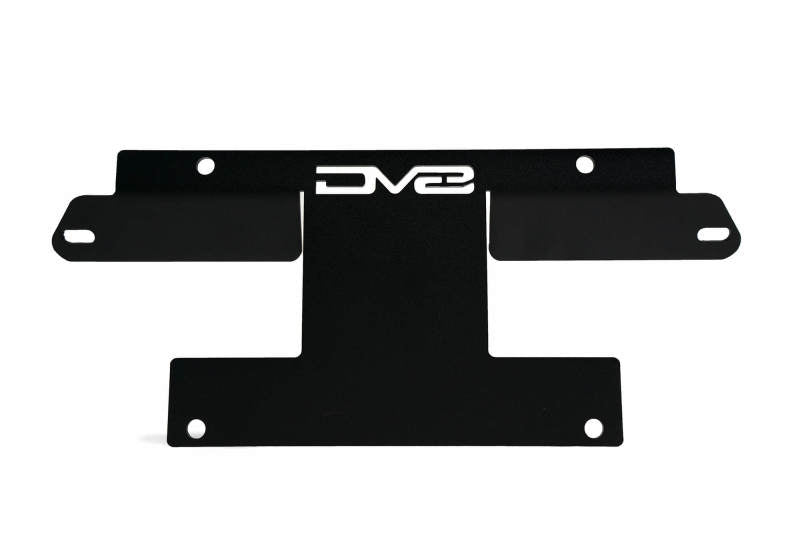 DV8 Offroad 21-24 Ford Bronco Factory Front Bumper Licence Relocation Bracket - Front