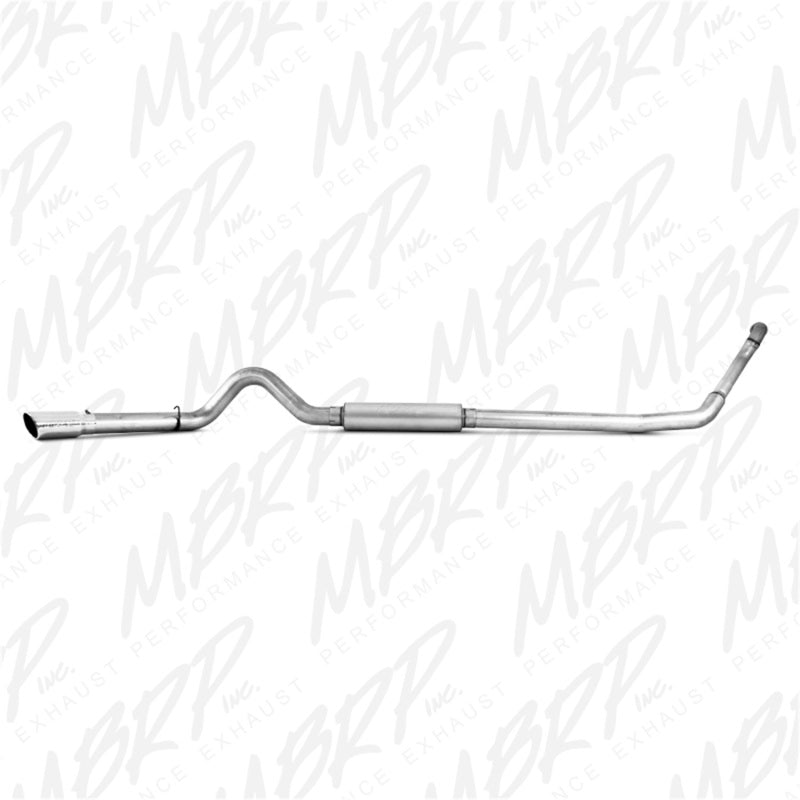 MBRP 1994-1997 Ford F-250/350 7.3L Turbo Back Single Side Off-Road (Aluminized downpipe) - S6218AL