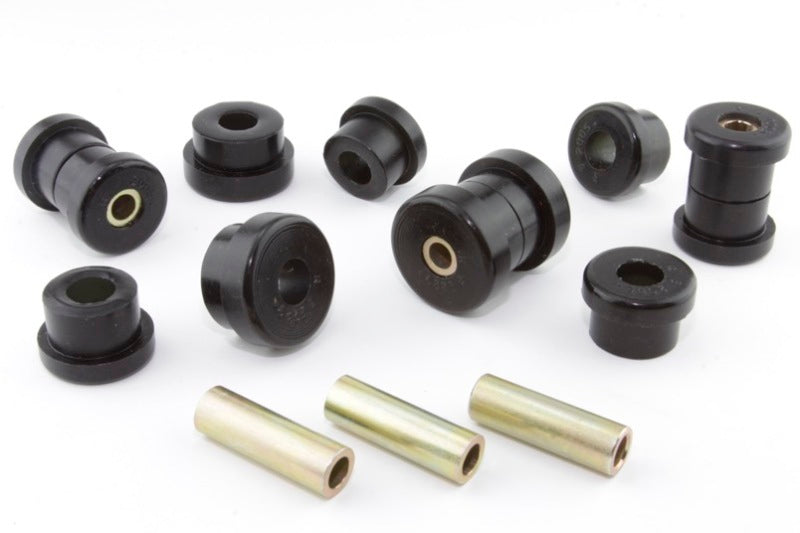 Whiteline Plus 88-00 Honda Civic / 88-9/95 CRX Rear Control Arm - Lower Inner &amp; Outer Bushing Kit - W62005