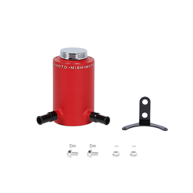 Mishimoto Aluminum Power Steering Reservoir Tank - Wrinkle Red - MMRT-PSAWRD