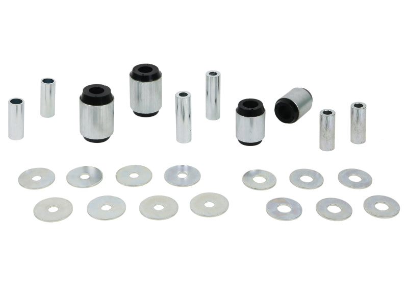 Whiteline Plus 02-09 Lexus GX470 / 06+ Toyota FJ Cruiser Fr C/A - Lwr Inner Front &amp; Rear Bushing Kit - W53312