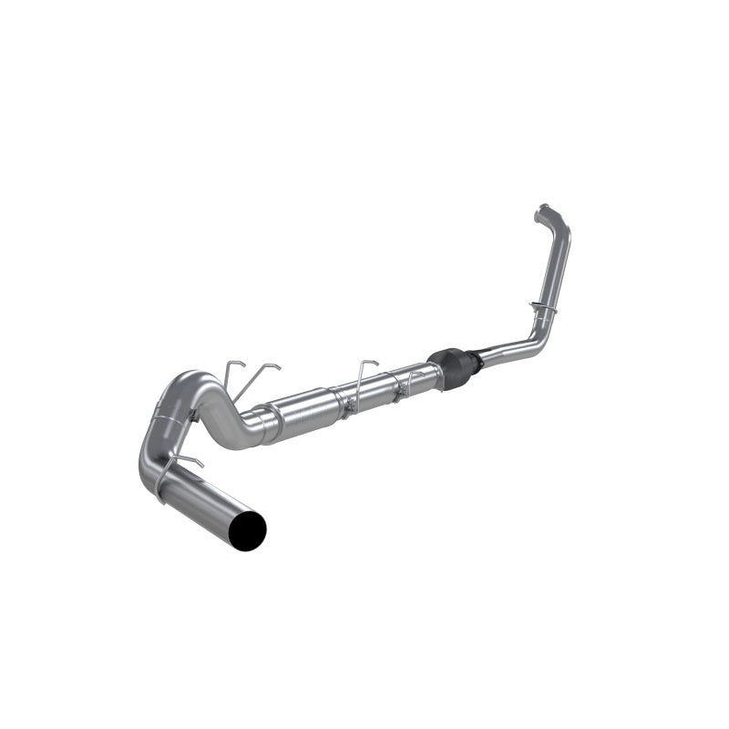 MBRP F-250/350 6.0L EC/CC 5in Turbo Back (Stock Cat) Single Side Exit AL - S62340P