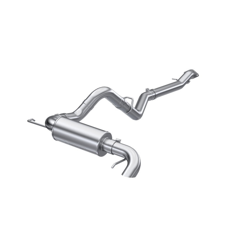 MBRP 21-Up Ford Bronco 2.3L/2.7L EcoBoost 2/4DR T304 Stainless Steel High Clearance Cat-back Exhaust - S5237304