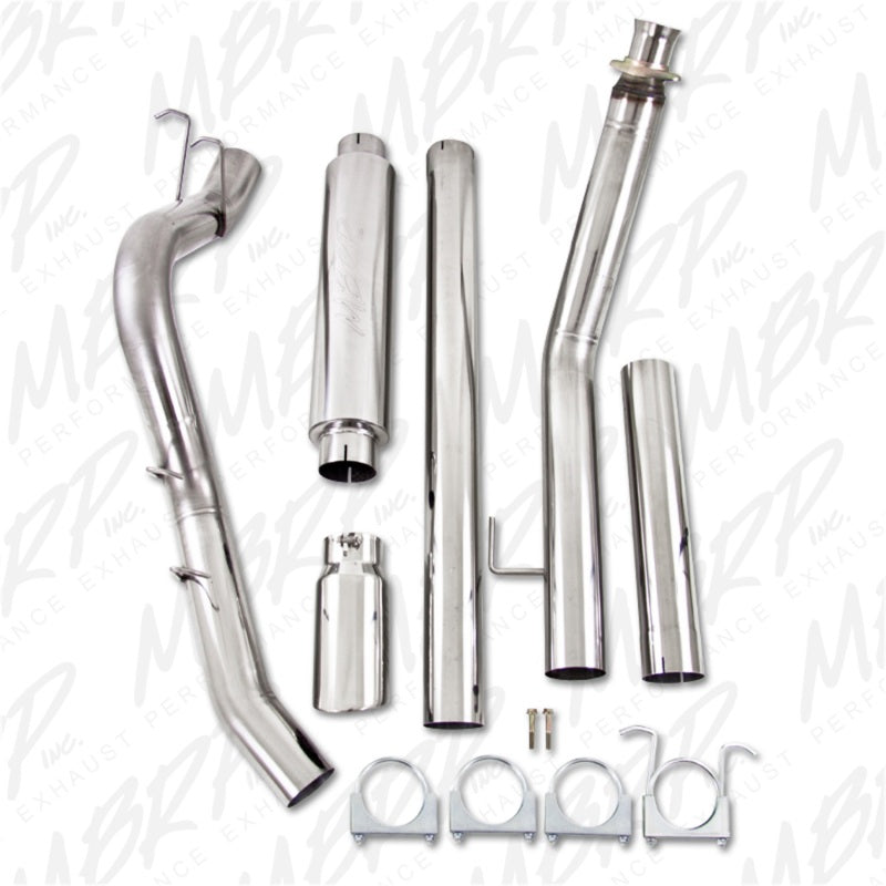 MBRP 1994-2002 Dodge 2500/3500 Cummins Turbo Back Single Side (94-97 Hanger HG6100 req.) - S6100409