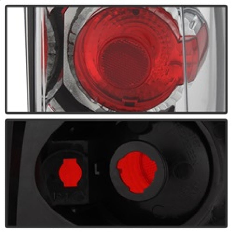 Spyder Cadillac Escalade SUV (Not EXT)02-06 Euro Style Tail Lights Chrome ALT-YD-CE02-C