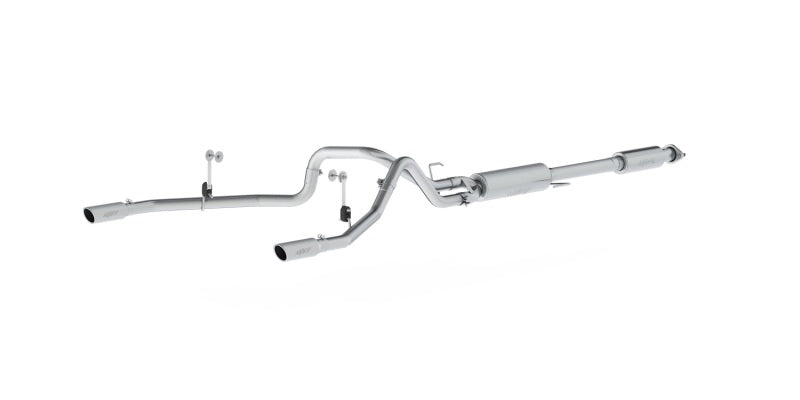 MBRP 2015 Ford F-150 5.0L 3in Cat Back Dual Split Rear Exit T409 Exhaust System - S5258409