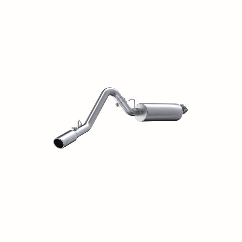 MBRP 2000-2006 Jeep Wrangler (JK) Inline-4 2.5L Inline-6 4.0L Cat Back Single Side - S5500AL