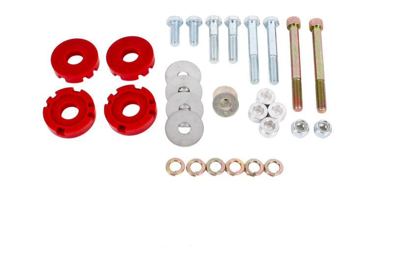 BMR 15-23 S550 Mustang Differential Lockout Bushing Kit (Polyurethane) - Red - BK051