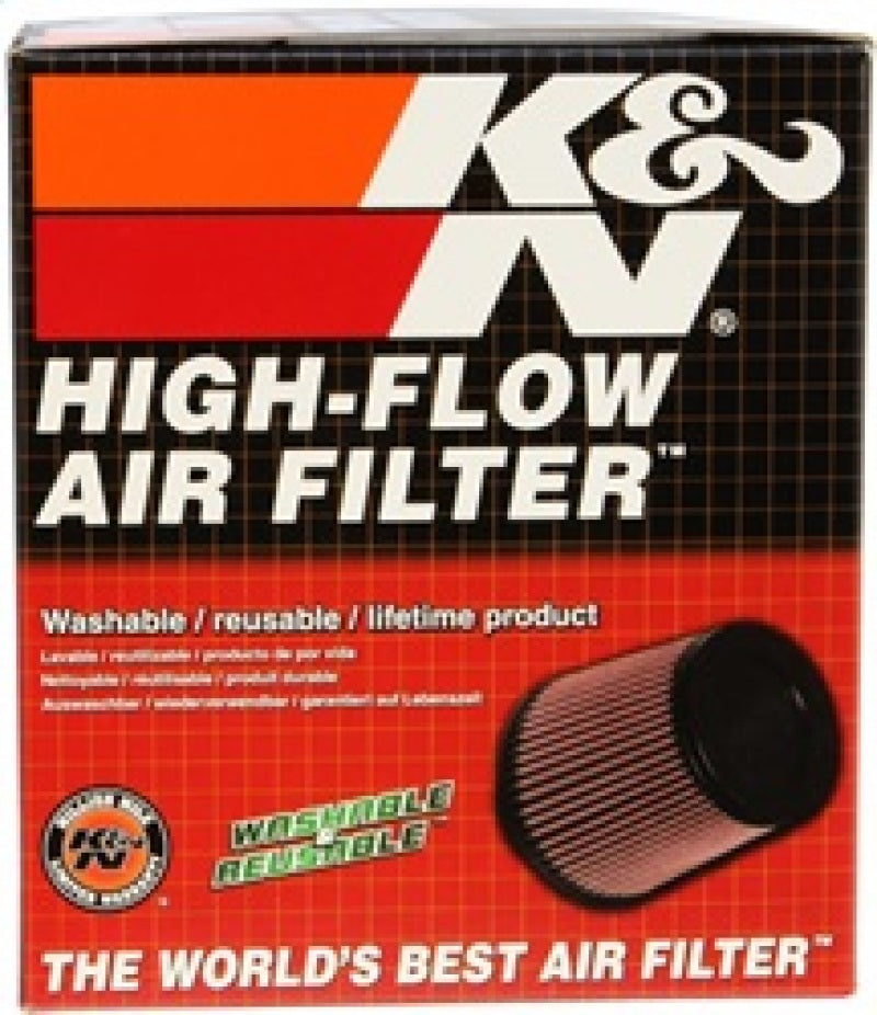 K&amp;N Universal Air Filter 4in Flange / 5-3/8in Base / 4-1/2in Top / 6in Height