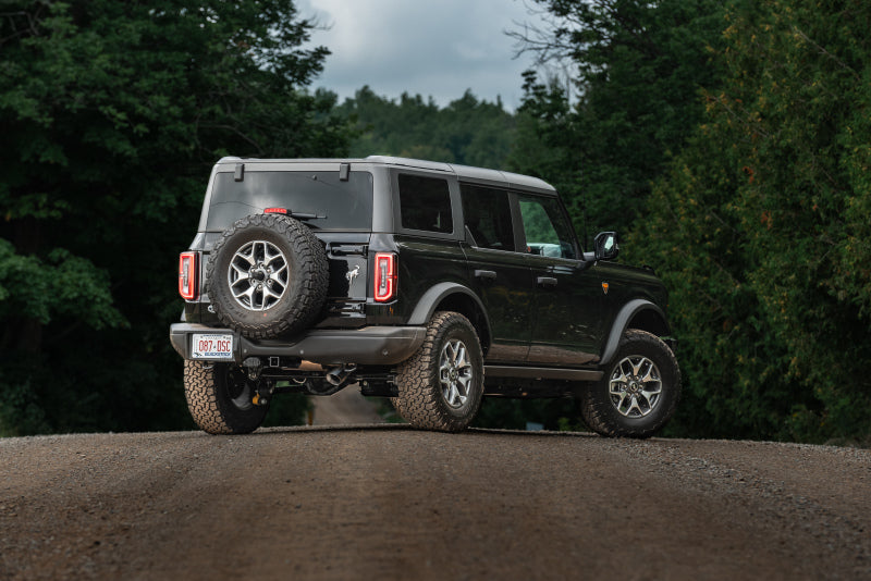 MBRP 2021+ Ford Bronco 2.3L/2.7L EcoBoost 3in Aluminized Steel Catback Exhaust - S5235AL