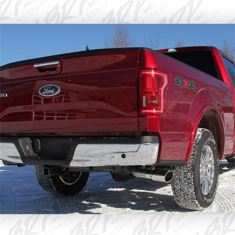 MBRP 2015 Ford F-150 2.7L / 3.5L EcoBoost 3in Cat Back Single Side T409 Exhaust System - S5253409