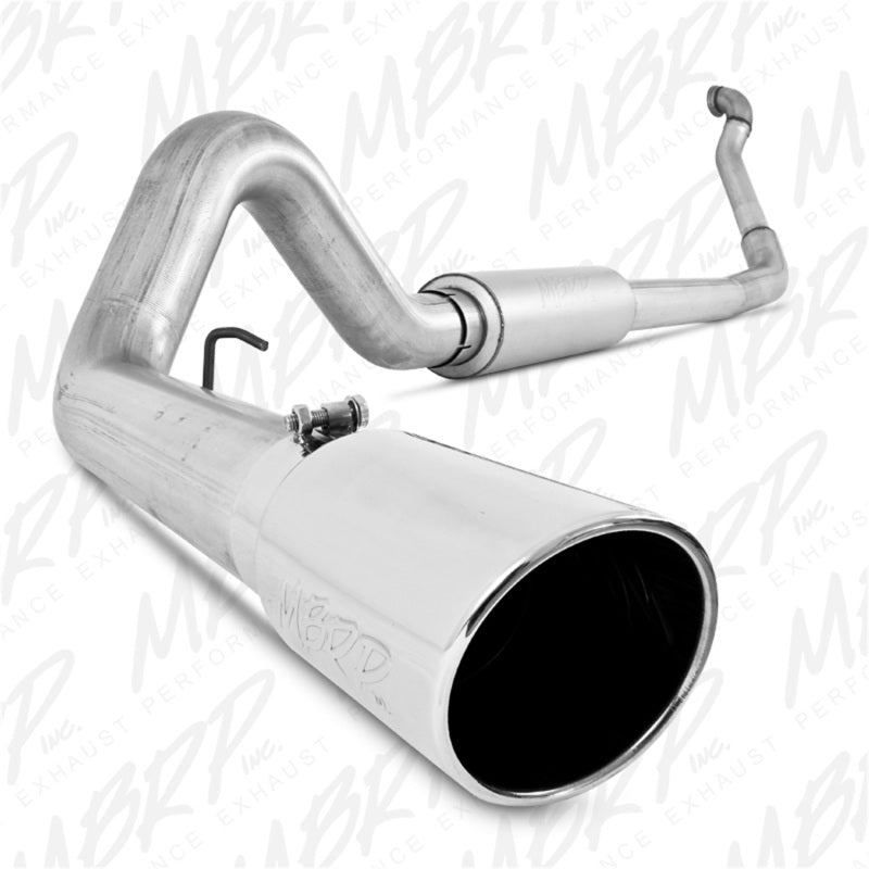 MBRP 1994-1997 Ford F-250/350 7.3L Turbo Back Single Side Off-Road (Aluminized downpipe) - S6218AL