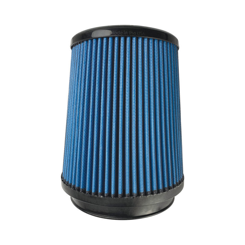 Injen Super-flow Web Nanofiber Dry Air FIlter-5in Neck/6-1/2in Base/7in Height/4-1/2in Top - X-1051-BB