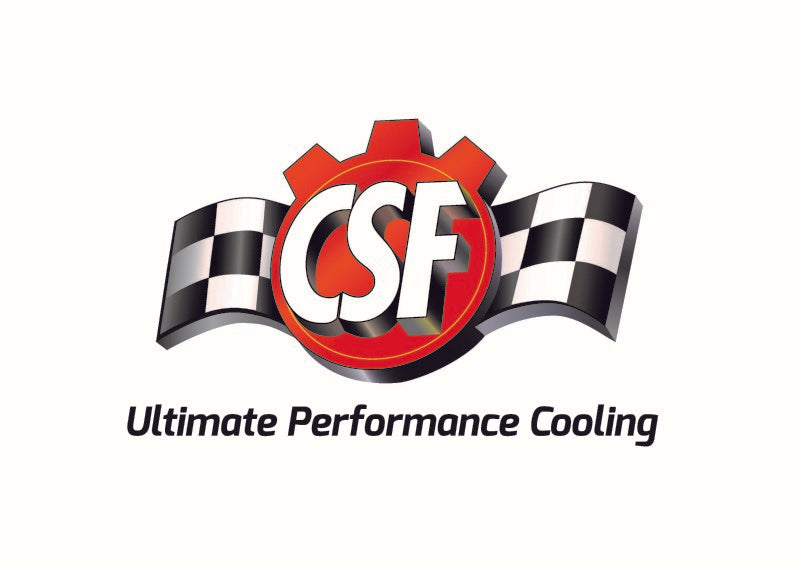 CSF 82-94 BMW 3 Series (E30) High Performance Oil Cooler w/-10AN Male &amp; OEM Fittings