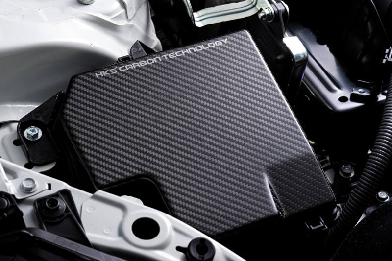 HKS DryCarbon Fuse Box Cover 2022+ GR86/BRZ