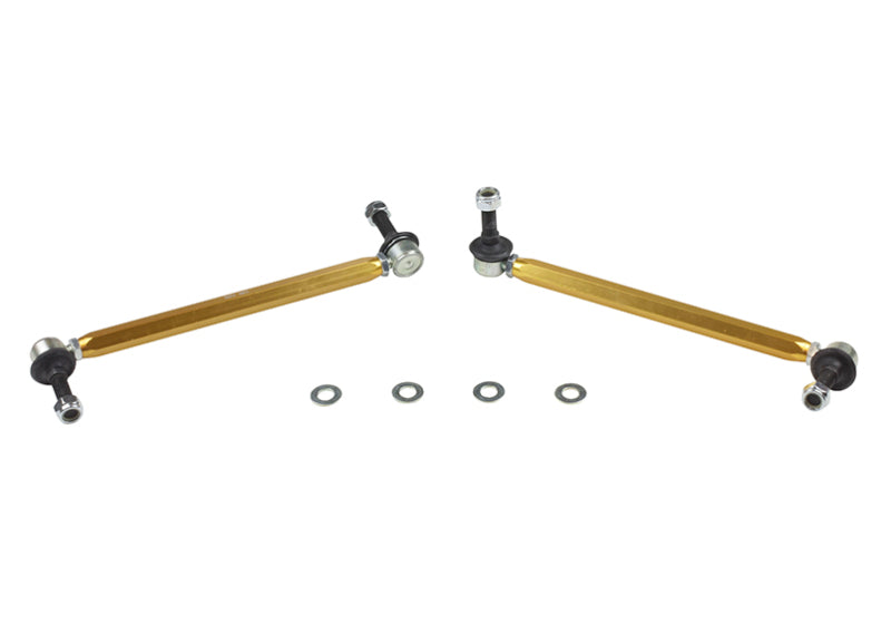 Whiteline 05-10 Chevy Cobalt/6/09+ Cruze/06-11 HHR Front Sway Bar - Link Assembly H/D Adj Steel Ball - KLC175