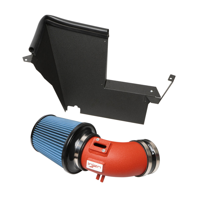 Injen 2020 BMW M340i SP Short Ram Air Intake System Wrinkle Red Finish - SP1140WR