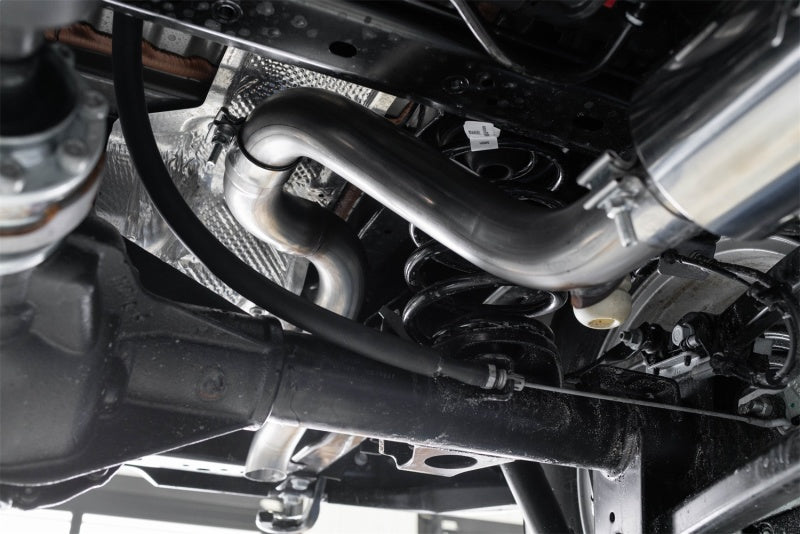 MBRP 18-20 Jeep Wrangler JL 2.5in Single Rear Exit Cat Back Exhaust - Aluminum - S5533AL