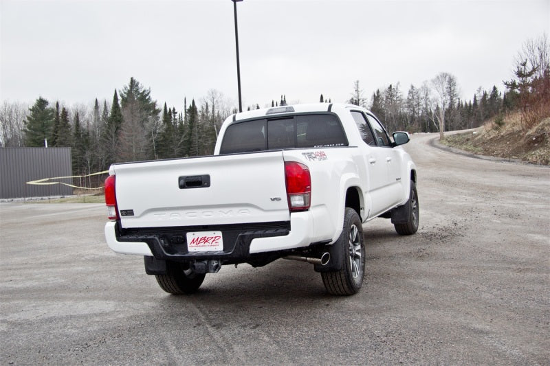 MBRP 2016 Toyota Tacoma 3.5L Cat Back Single Side Exit Aluminized Exhaust System - S5338AL