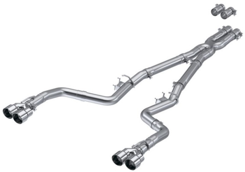 MBRP 2021+ F-150 2.7L/ 3.5L Ecoboost, 5.0L Single Side 3in T304 Catback Exhaust - S5211304