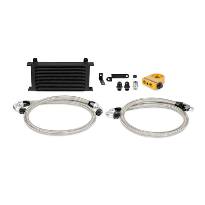 Mishimoto 08-14 WRX/STi Oil Cooler Kit - Silver - MMOC-STI-08