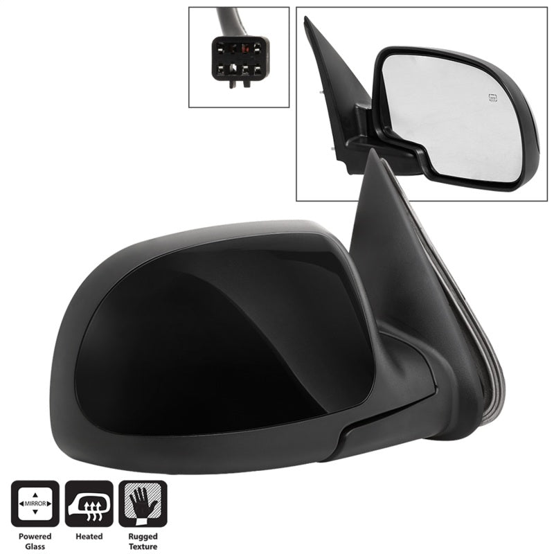 xTune 99-02 Chevy Silverado Power Heated Mirror - Right MIR-03CS99-PW-R