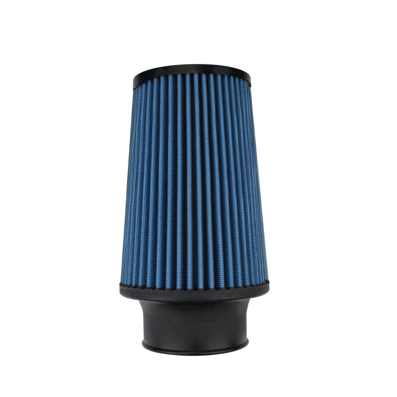 Injen NanoWeb Dry Air Filter 3.00in Neck 5.00in Base 7.00in Tall 4.00in Top 45 Pleats 9.05in Height - X-1078-BB