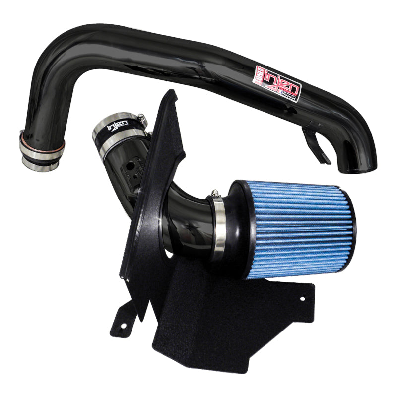 Injen 13-14 Ford Focus ST 2.0L (t) 4cyl Black Short Ram Intake w/MR Tech &amp; Heat Shield - SP9001BLK