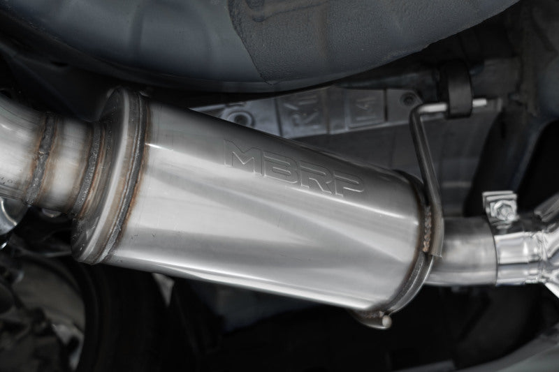 MBRP 2022+ Subaru WRX 3in Cat-Back Dual Split Rear Quad Tips Street Profile Exhaust - S4807304