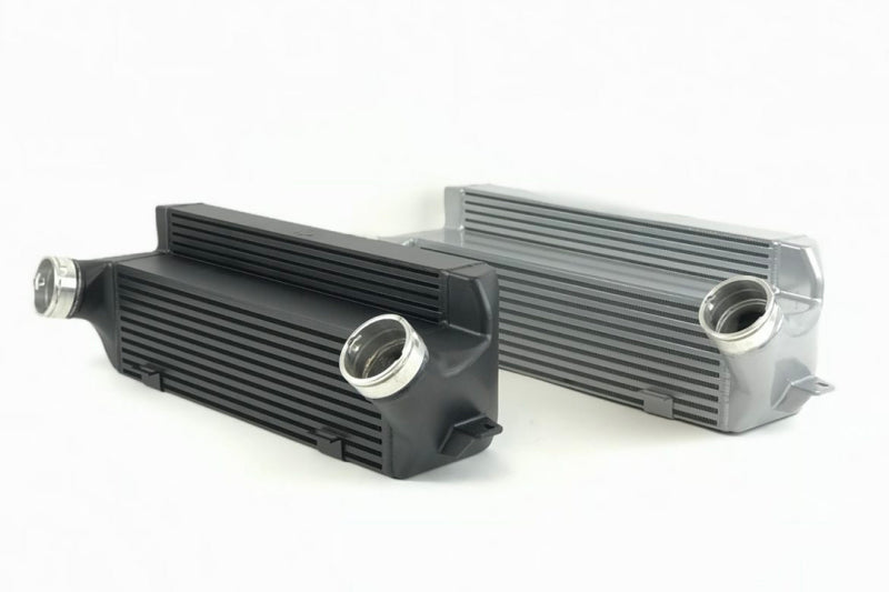 CSF 04-13 BMW 335i/xi (E90/E91/E92/E93) High Performance Stepped Core Bar/Plate Intercooler - Black