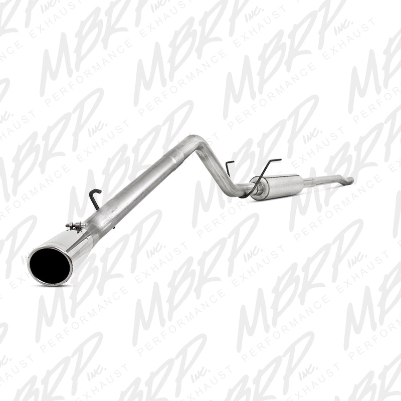 MBRP 06-08 Ram Hemi 1500 Mega Cab 5.7L / 03-13 Ram Hemi 2500/3500 5.7L Alum 3in Cat Back Single Side - S5148AL