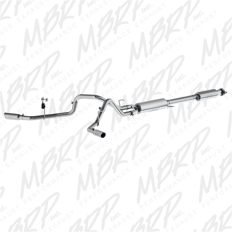 MBRP 2015 Ford F-150 5.0L 3in Cat Back Dual Split Side Exit AL Exhaust System - S5257AL