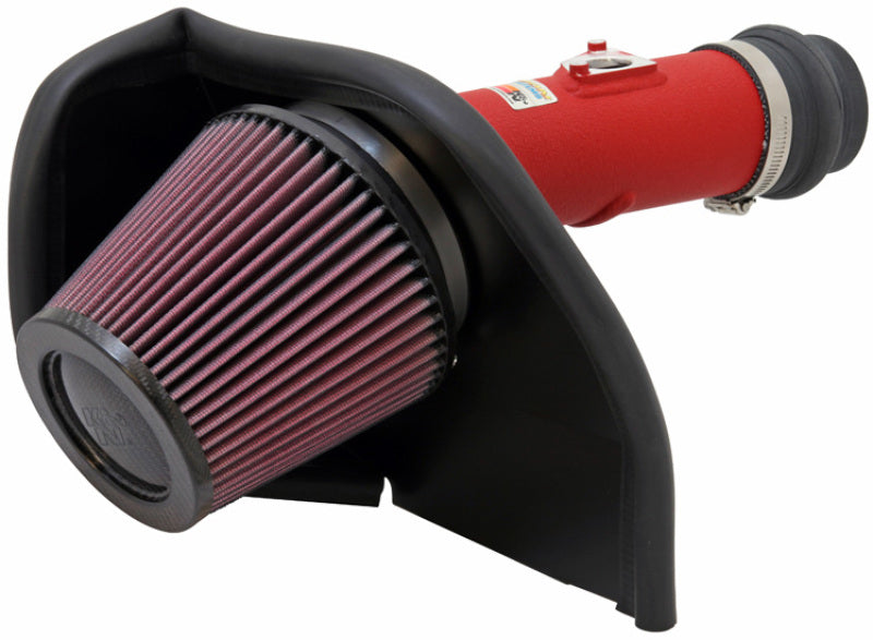 K&amp;N 08-11 WRX/STi 2.5L H4 Red Typhoon Short Ram Intake