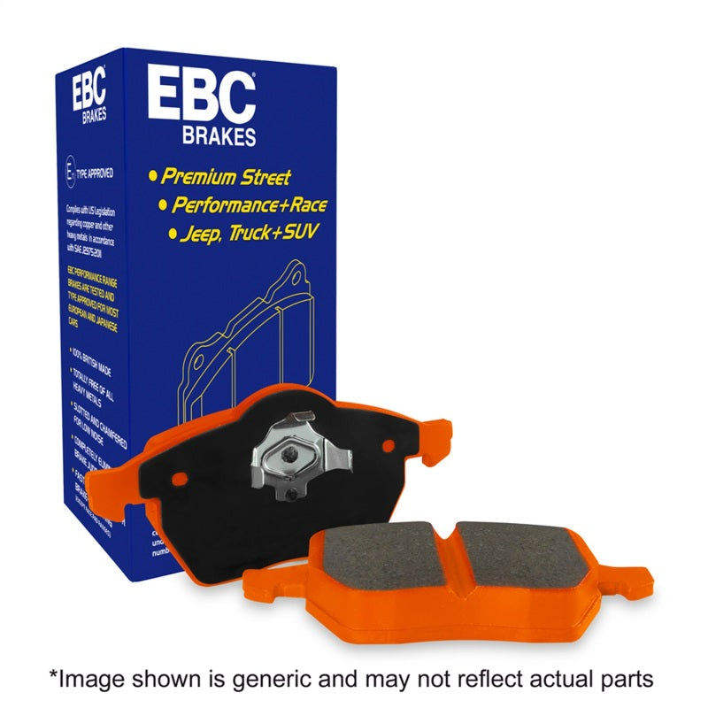 EBC 2016+ Chrysler Pacifica (Ru) 3.6L Extra Duty Front Brake Pads - ED91888