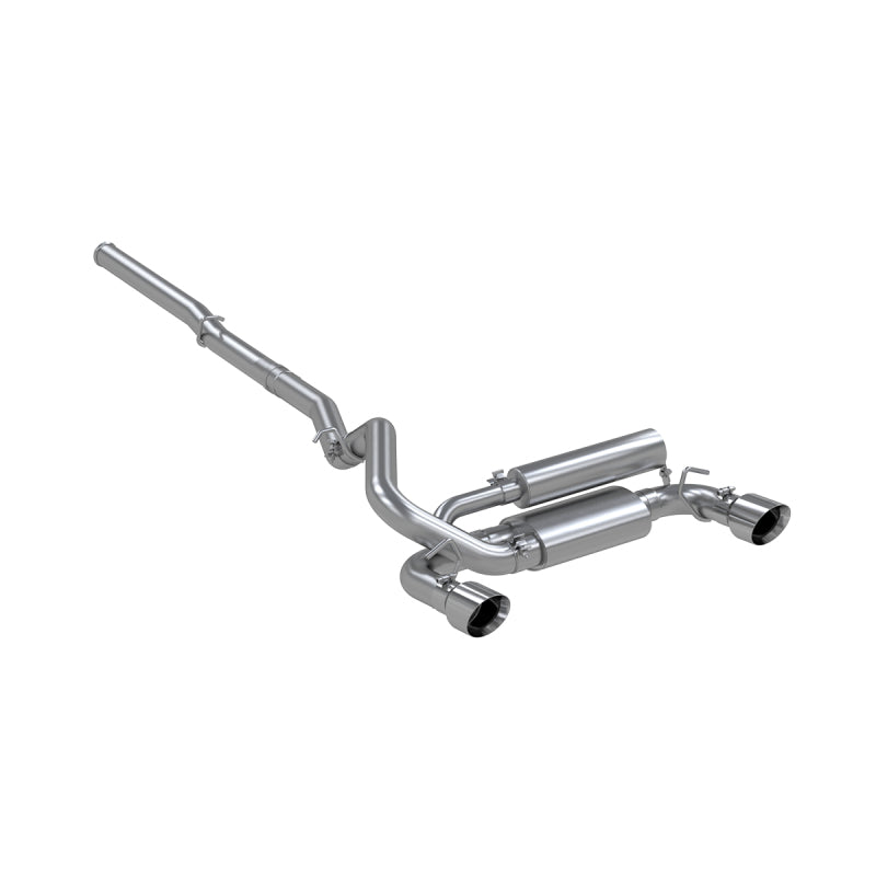 MBRP 2016+ Ford Focus RS 3in Aluminized Dual Outlet Cat-Back Exhaust - S4203AL