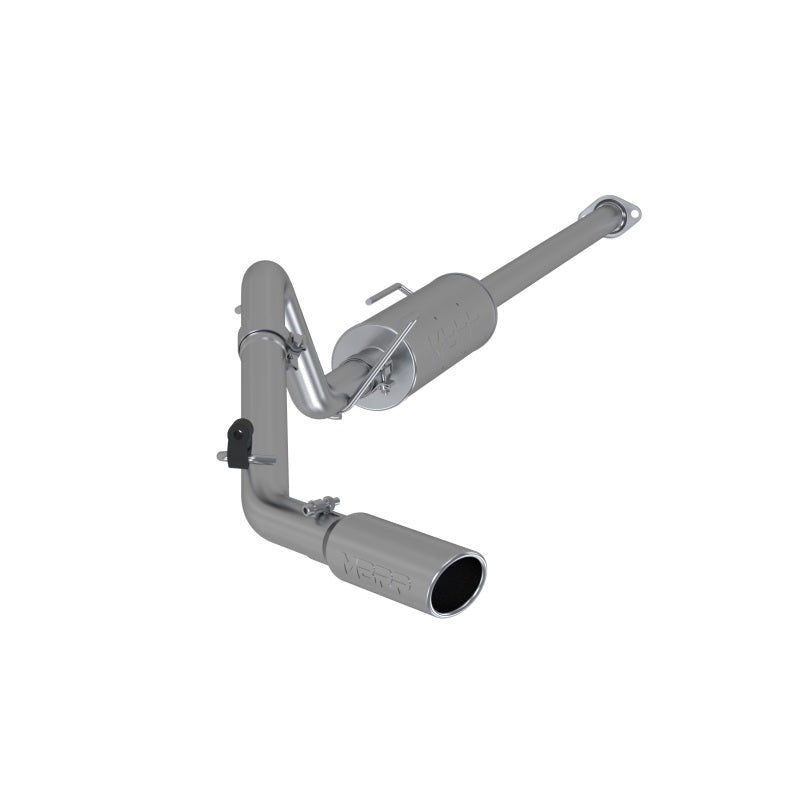 MBRP 05-13 Toyota Tacoma 4.0L EC/CC Cat Back Single Exit Aluminized Exhaust - S5326AL