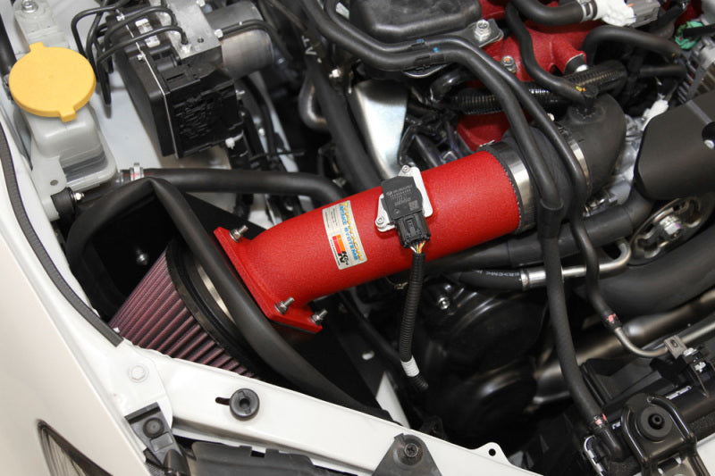 K&amp;N 08-11 WRX/STi 2.5L H4 Red Typhoon Short Ram Intake