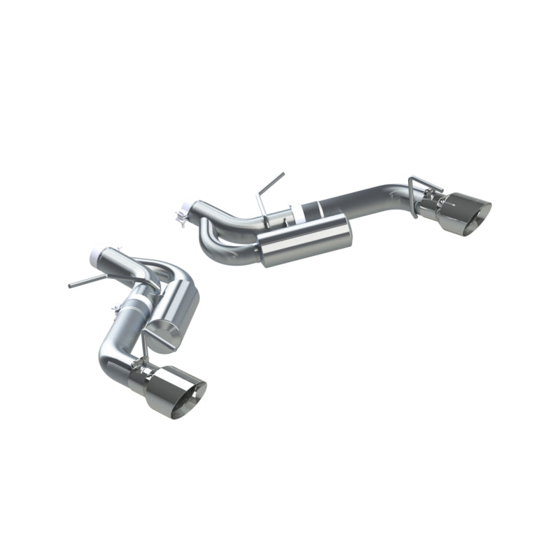 MBRP 16-19 Chevrolet Camaro SS Dual Rear Exit Axle Back w/ 4.5in OD Tips - AL (Non NPP Models) - S7034AL