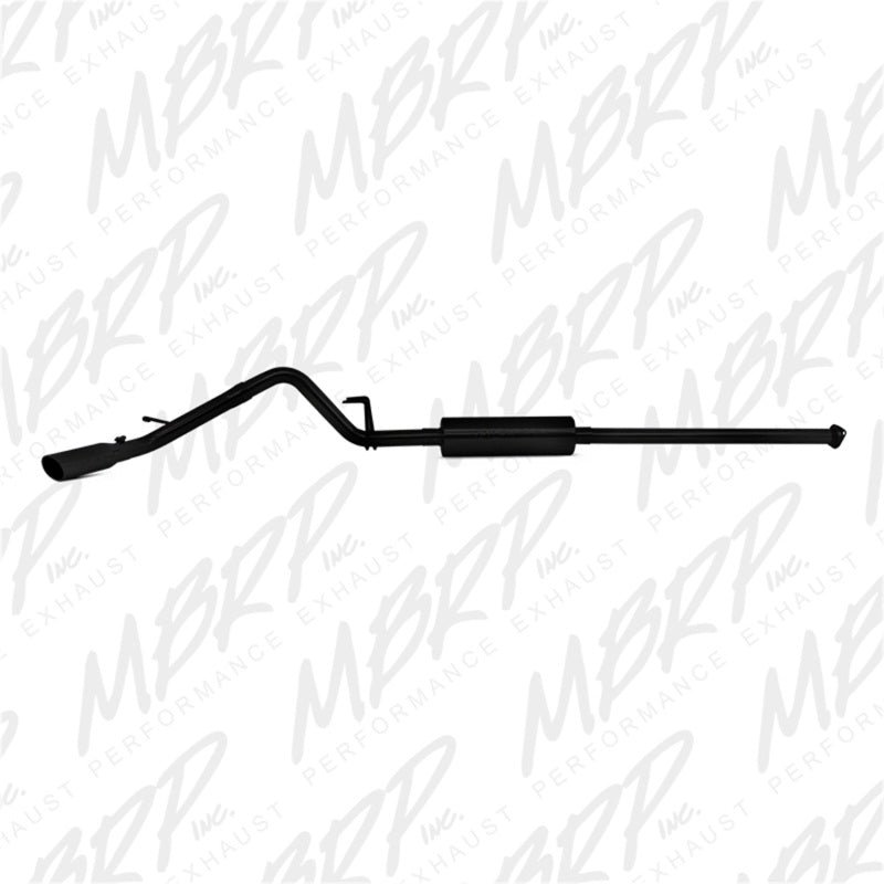 MBRP 09-14 Toyota Tacoma 4.0L EC/CC Cat-Back Single Exit AL - Black - S5326BLK