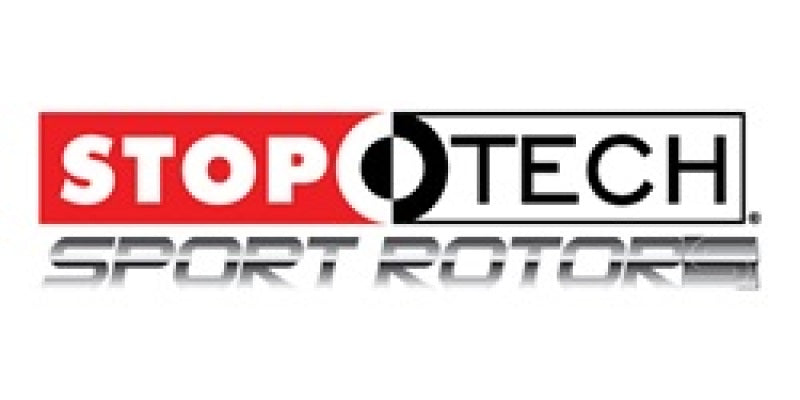 StopTech Slotted Sport Brake Rotor Focus ST 13-14 12.6&quot; - Front Left